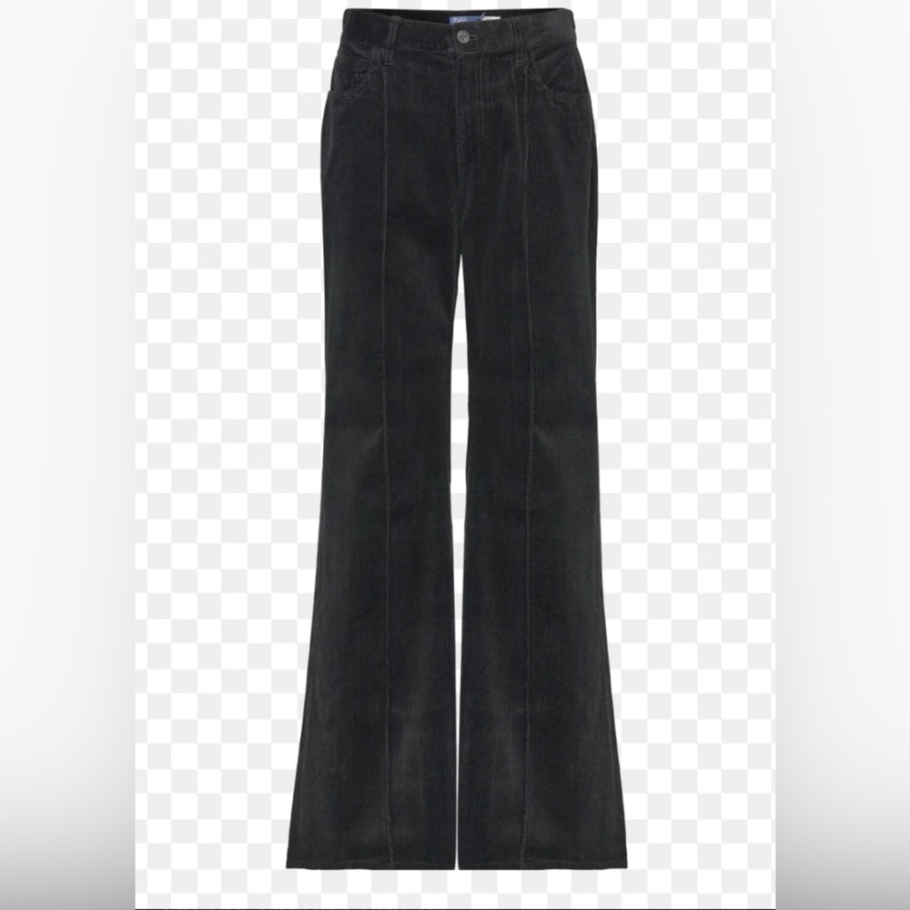 Very full flare/wide leg corduroy pants